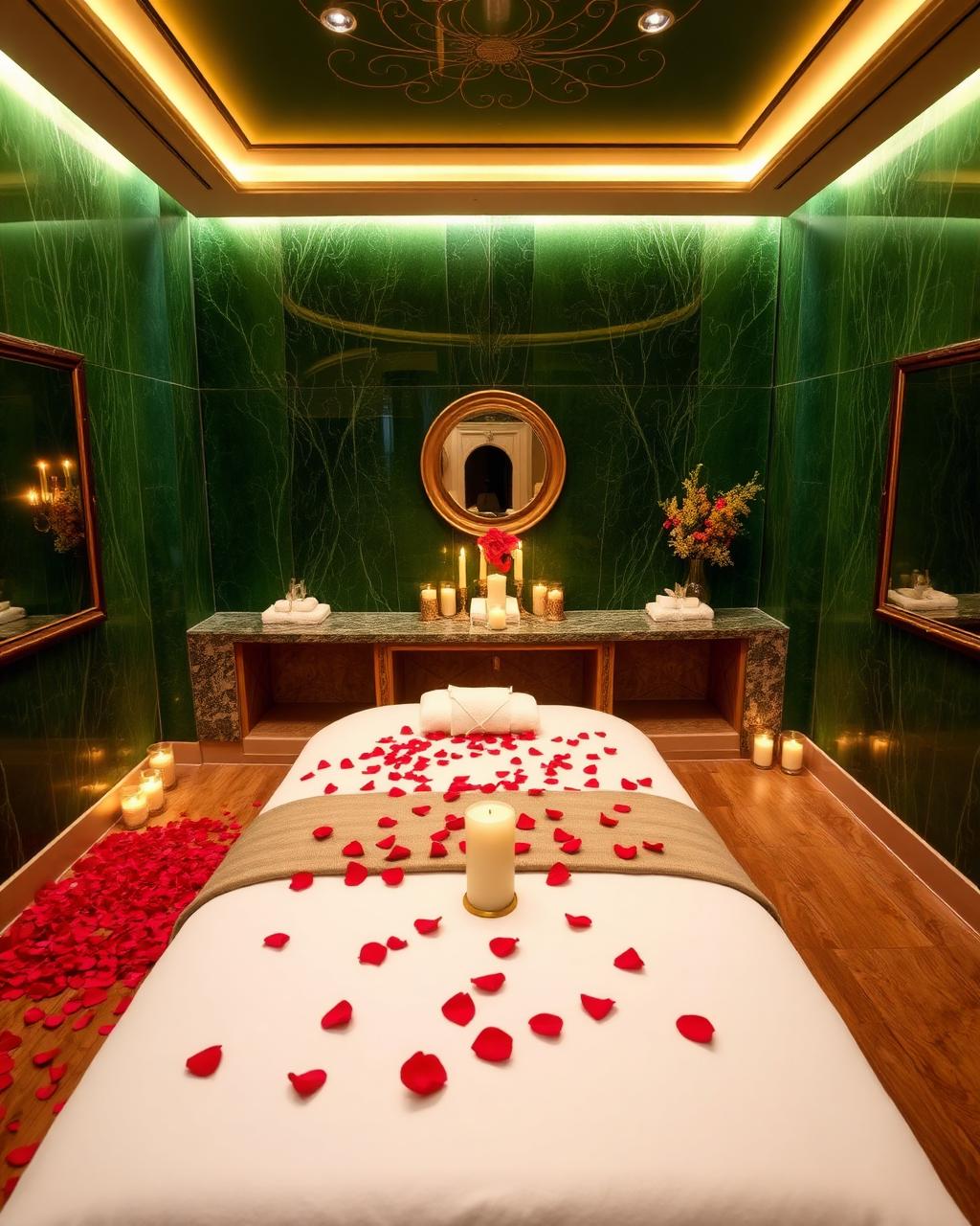 Hands rolling a warm towel for deep tissue massage